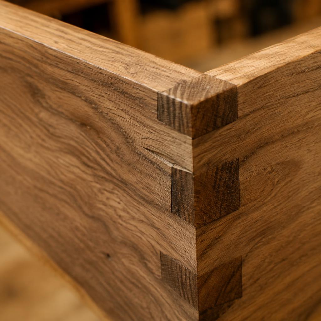 Hand-cut dovetails